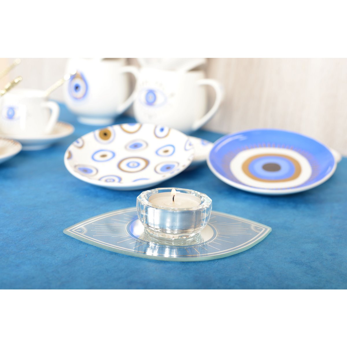 10x15 cm ovale waxine lichthouder