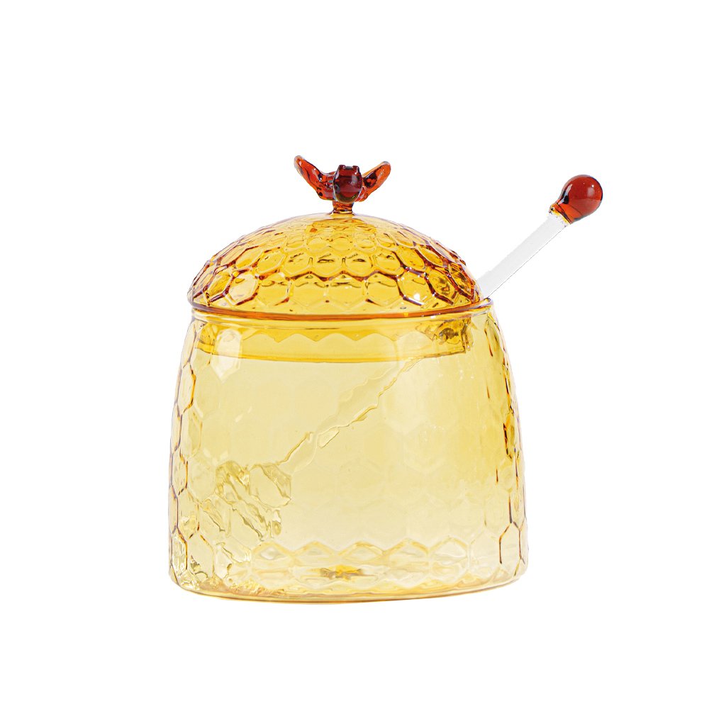 Amber Honey Jar