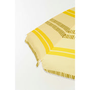 Parasol de plage Stripe - H180 x Ø160 cm - Jaune