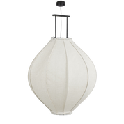 Pego Hanging lamp - H94 x Ø70 cm - Linen - Off White