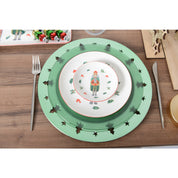 Decoratieve serveerschaal - groen