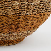 Tacoma Storage Basket with Lid - H48 x Ø55 cm - Jute - Yellow