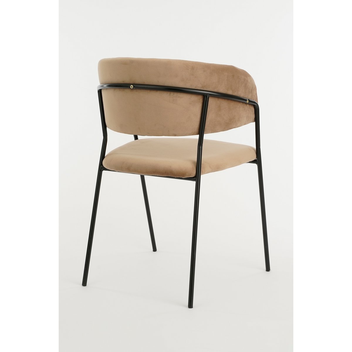 Moony Dining Chair - Velvet - Beige