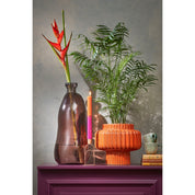 Pinto Vase - H51 x Ø22 cm - Recycled Glass - Dark Brown