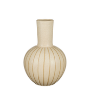Holm Vase - H42 x Ø28 cm - Ceramic - Cream