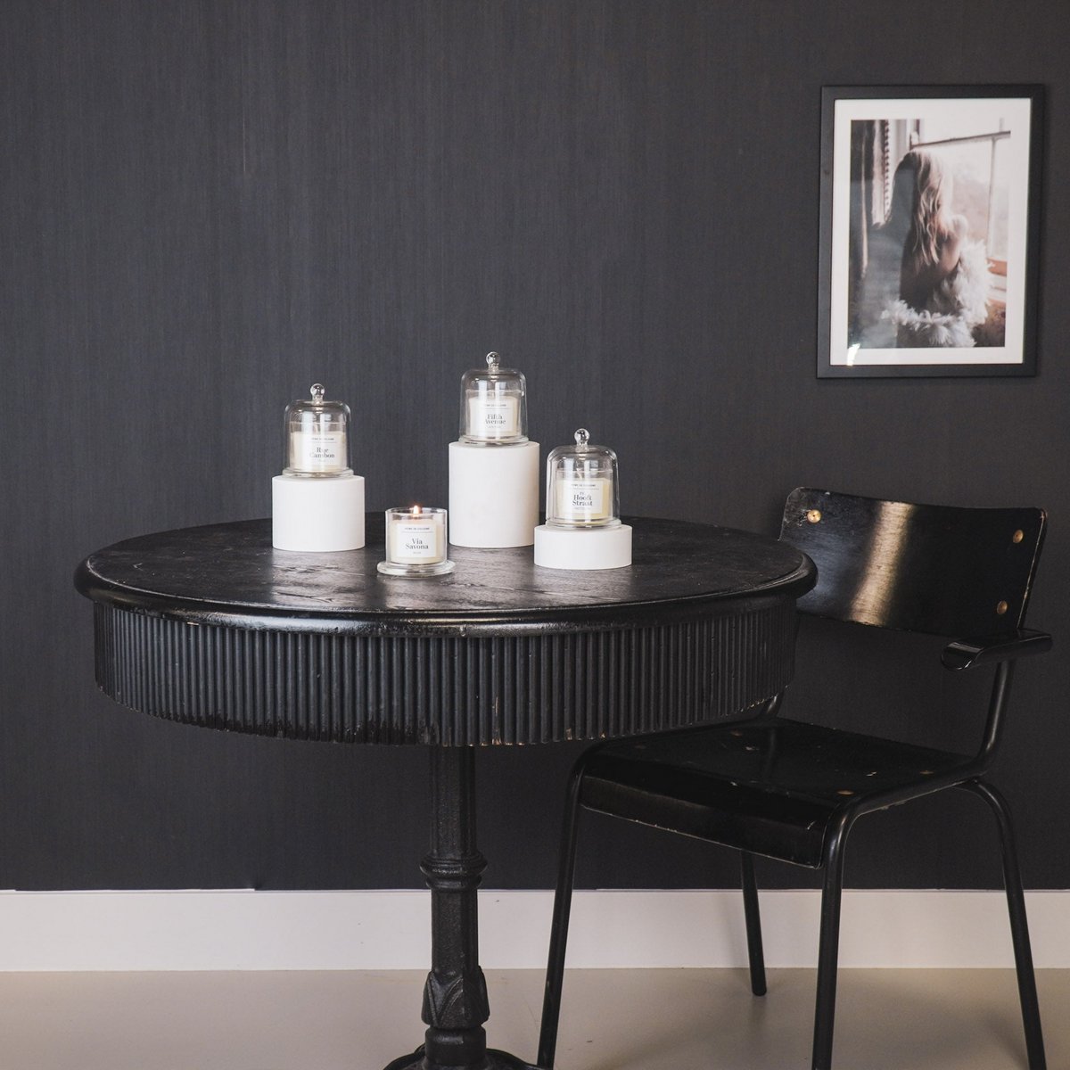 Scented Candle - Glass Dome via Savona Milano - 100 Gram 