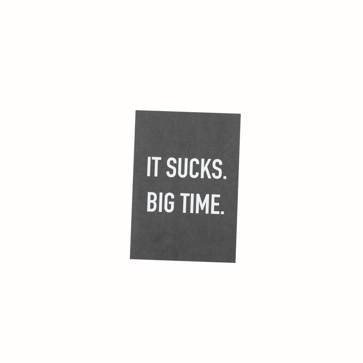 Postcard - Paper - It Sucks - Set of 5 
