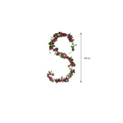 Bougainvillea Artificial Garland - L180 cm - Dark Pink