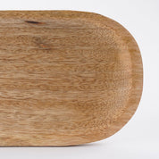 Tomar Dishes and Tray - L35 x W12 x H5 cm - 100% FSC Mango Wood - Light Brown
