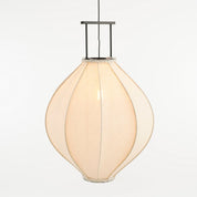 Pego Hanging lamp - H94 x Ø70 cm - Linen - Off White