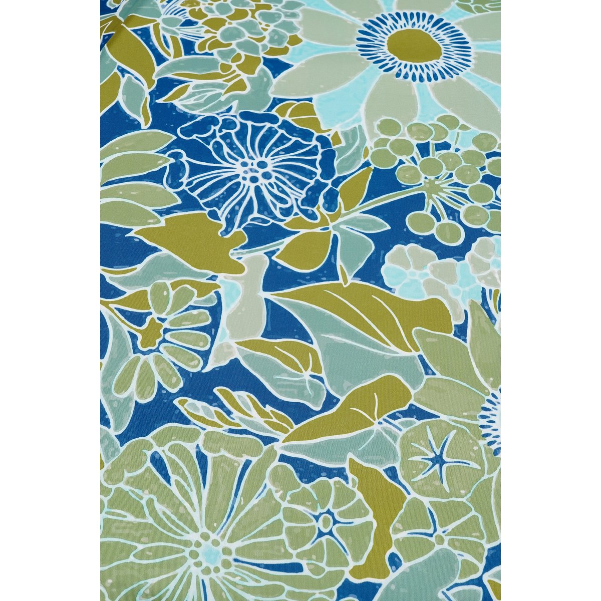 Parasol Fleur - H238 x Ø220 cm - Bleu