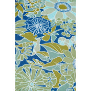 Parasol Fleur - H238 x Ø220 cm - Bleu