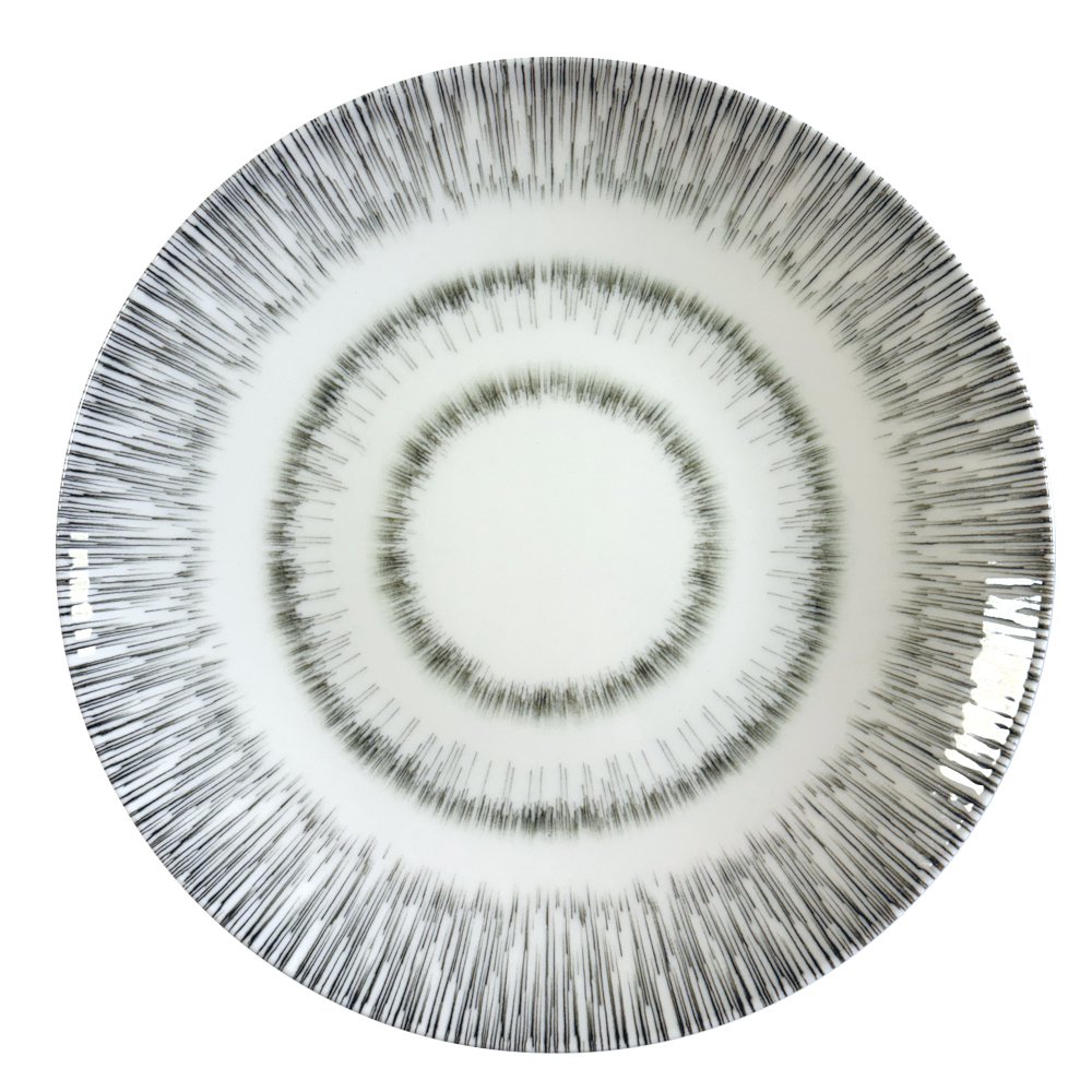 Khaki Porcelain Flat Plate
