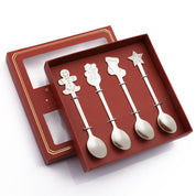Zilveren lepel - set van 4
