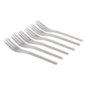 Set of 6 Argent Hammered Dessert Forks