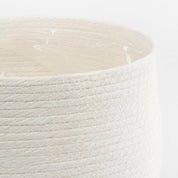 Jorck Plant Basket - Set of 3 - H24 x Ø26 cm - Off White