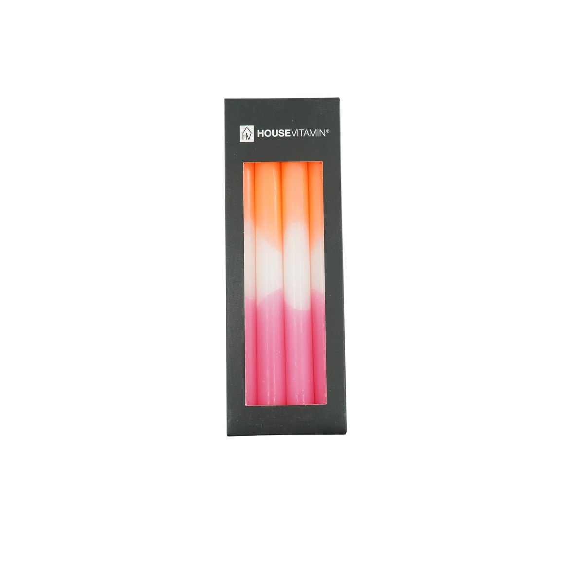 Candles - dip dye tapered - set of 4