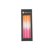 Candles - dip dye tapered - set of 4