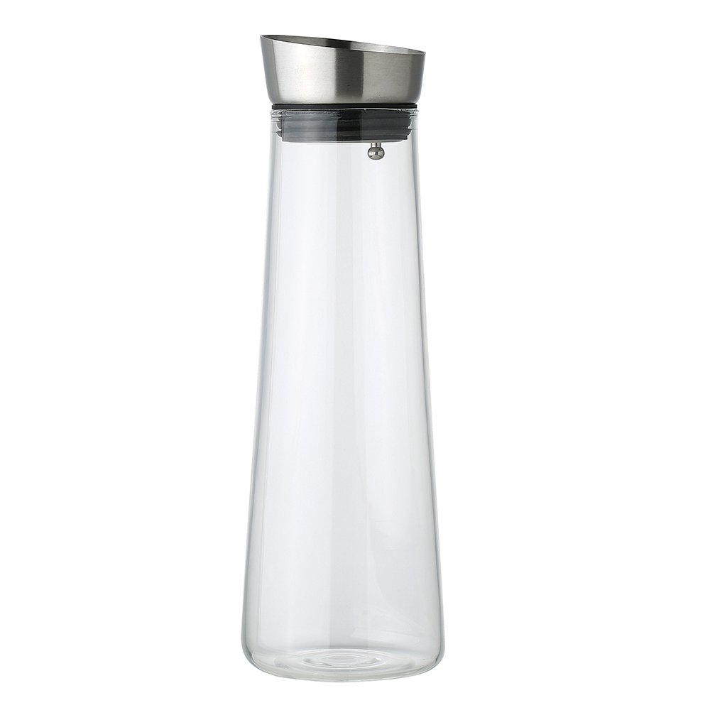 Glass Pichet Metal Cork 1.2L