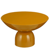 Celise side table - H28 x Ø47 cm - Metal - Brown
