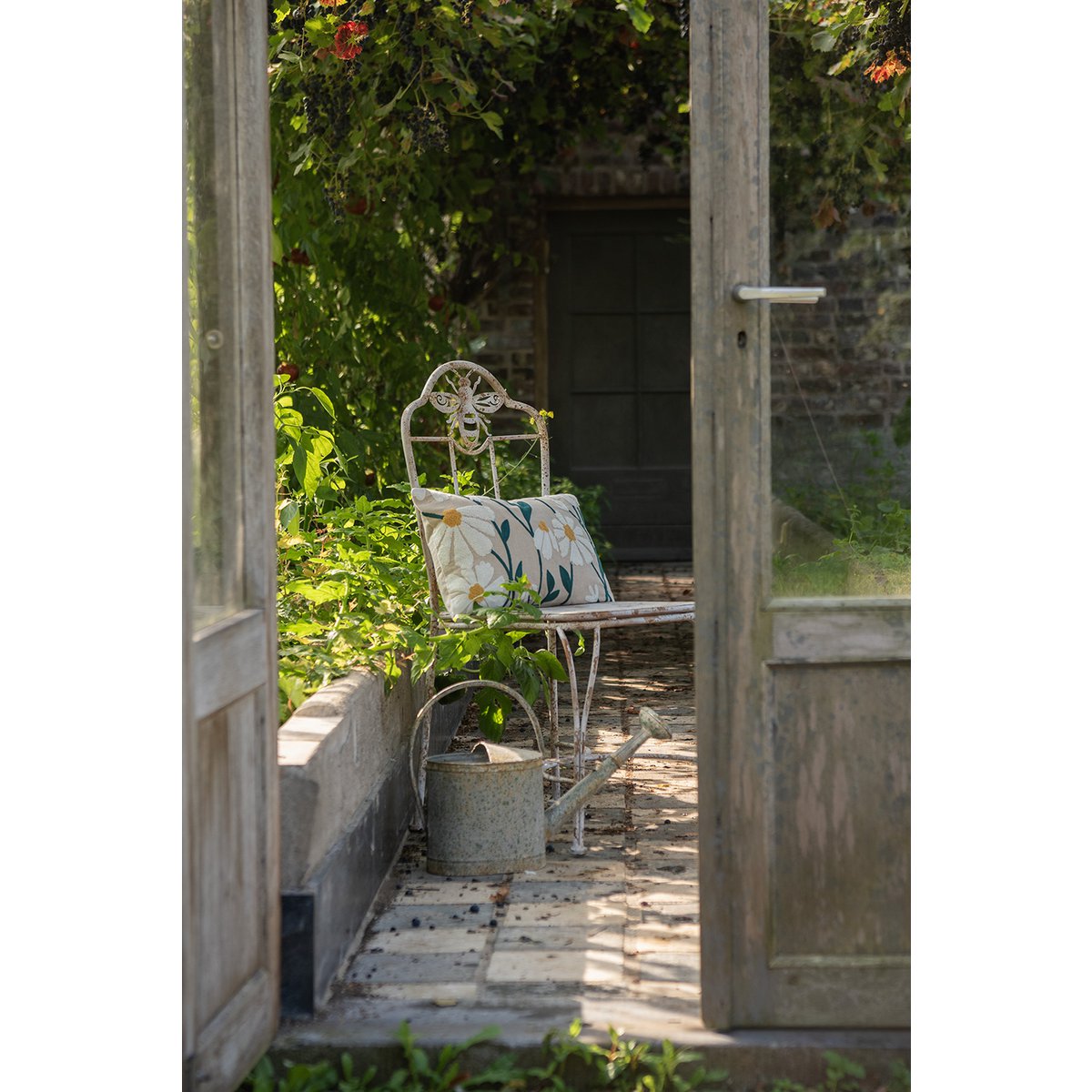 Decoratie gieter 50x16x33 cm