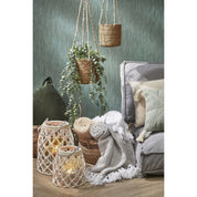 Atlantic Plant Basket - Set of 2 - H16 x Ø16 cm - Light brown
