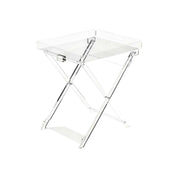 Acrylic folding table top 46x38x54cm