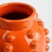 Boaz Vase - H30 x Ø11 cm - Ceramic - Orange