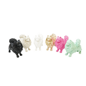 Ornament - Pomeranian - Pink - 10.5x5x9cm