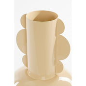 Boyd Vase - H36 x Ø25 cm - Metal - Beige