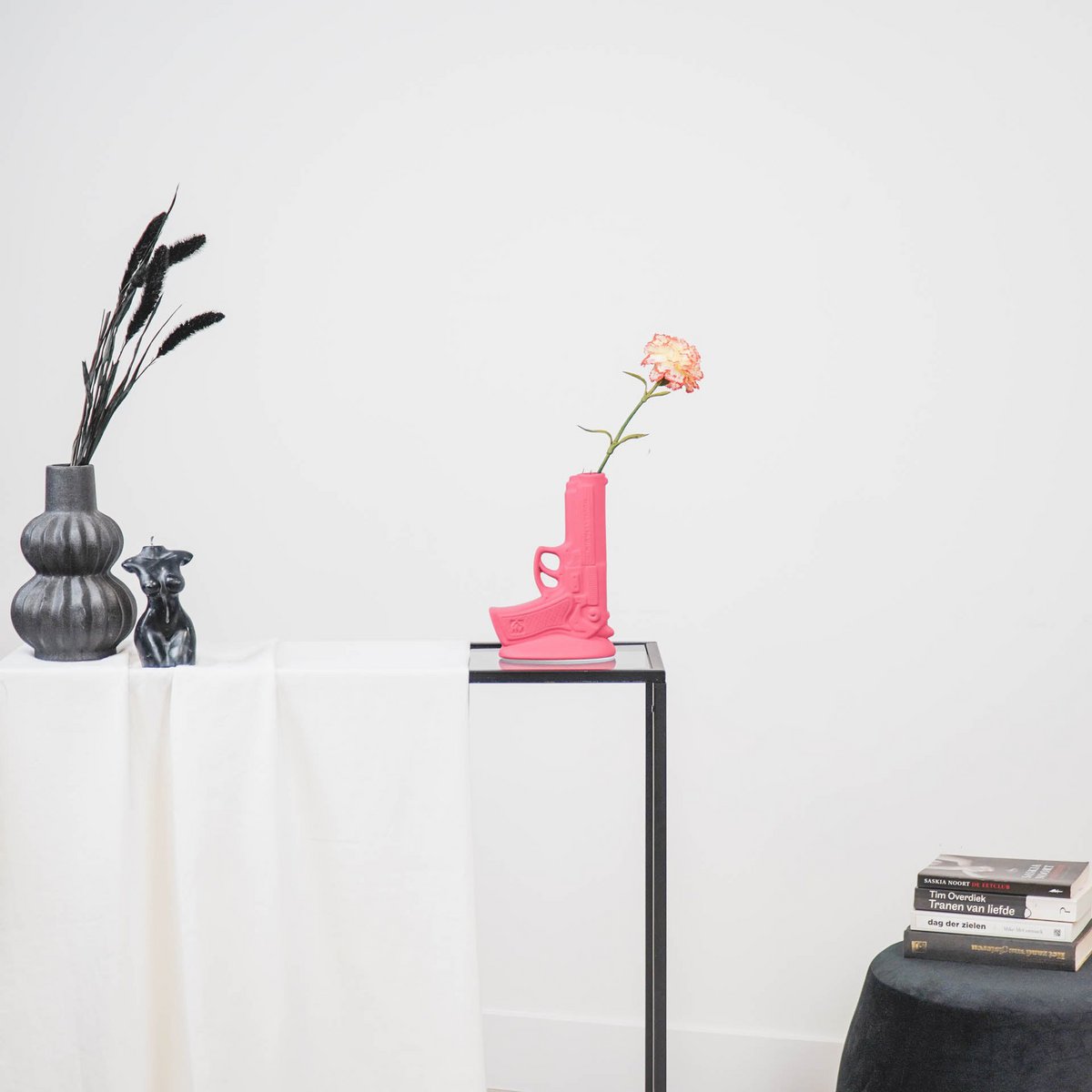 Vase - Gun - Neon pink