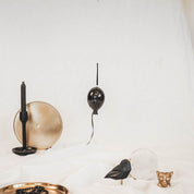 Ornament - Balloon - Glass black