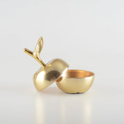 Apple-shaped Golden Box 7.5x7.5x11cm