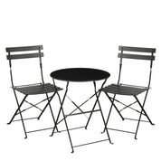 Laurence Bistro set - Set of 3 - Metal - Black