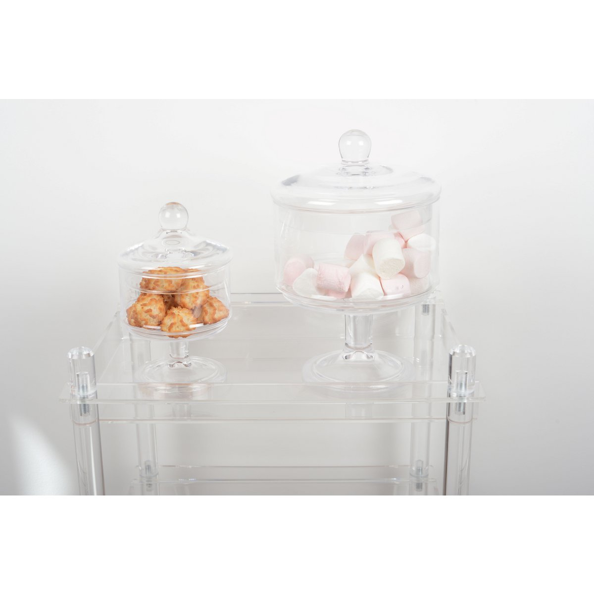 Glazen snoep 12x12x16cm