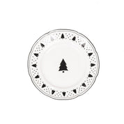 Plate - Christmas tree - New Bone China - 10x15x1.5 cm