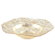Large Golden Verre bowl 42x42x10cm