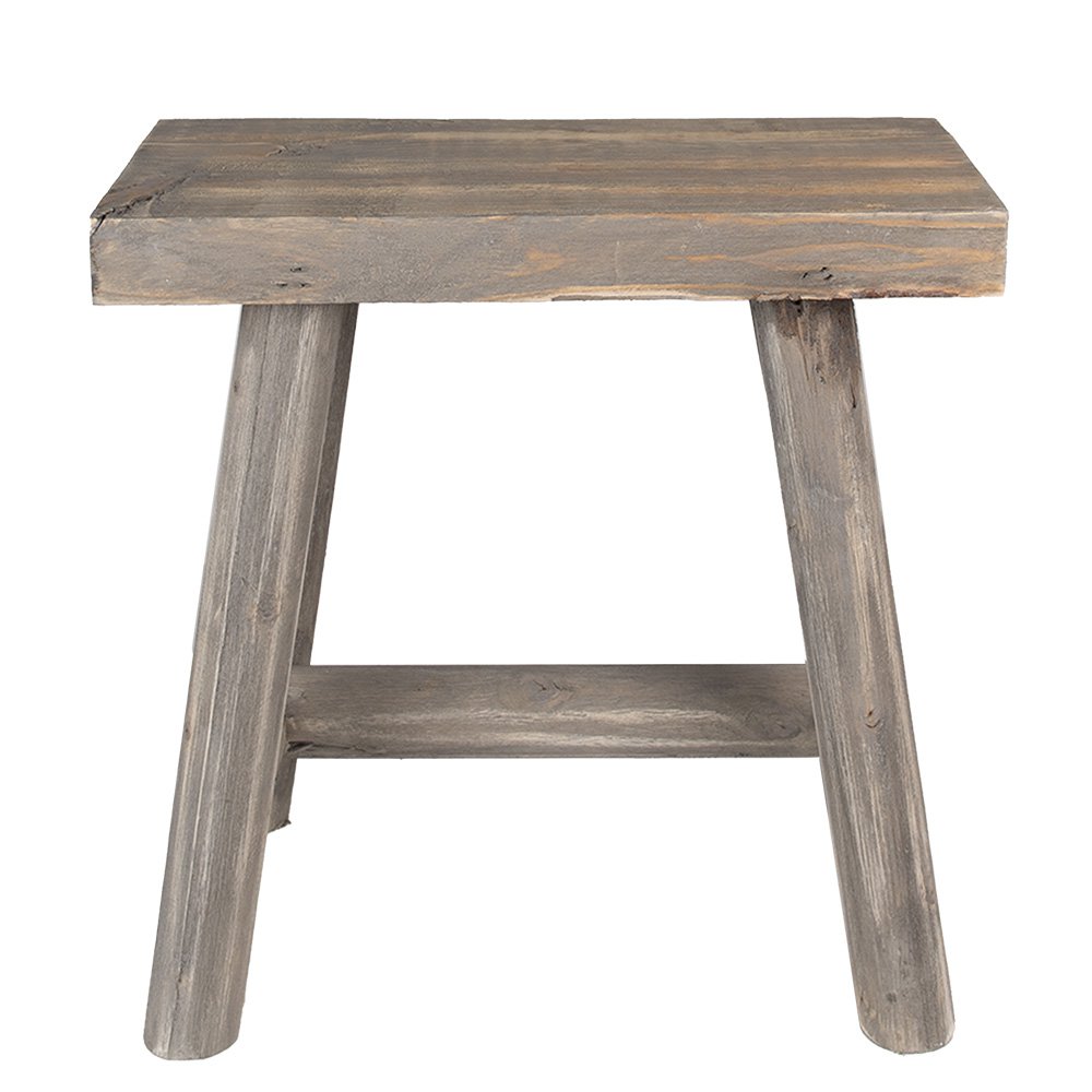 Plantentafel Bruin, Hout 38x18x38 cm