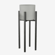 Ascot Plant Stand XL - L38 x W38 x H95 cm - Metal - Black