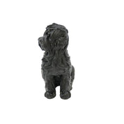 Ornament - Labradoodle - Polyresin - Black - 10.5x5x9cm