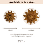 Round Boho Wall Basket – Adari
