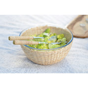 Rattan Bowl 24.5x24.5x12.5cm