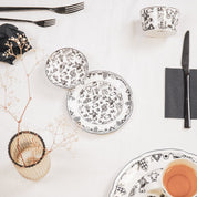 Plate - Dutch Black - Newbone China - 10x15x1.5cm