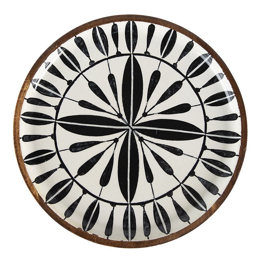 Decoratieve schaal (3) Ø 28x2 / Ø 23x2 / Ø 20x2 cm