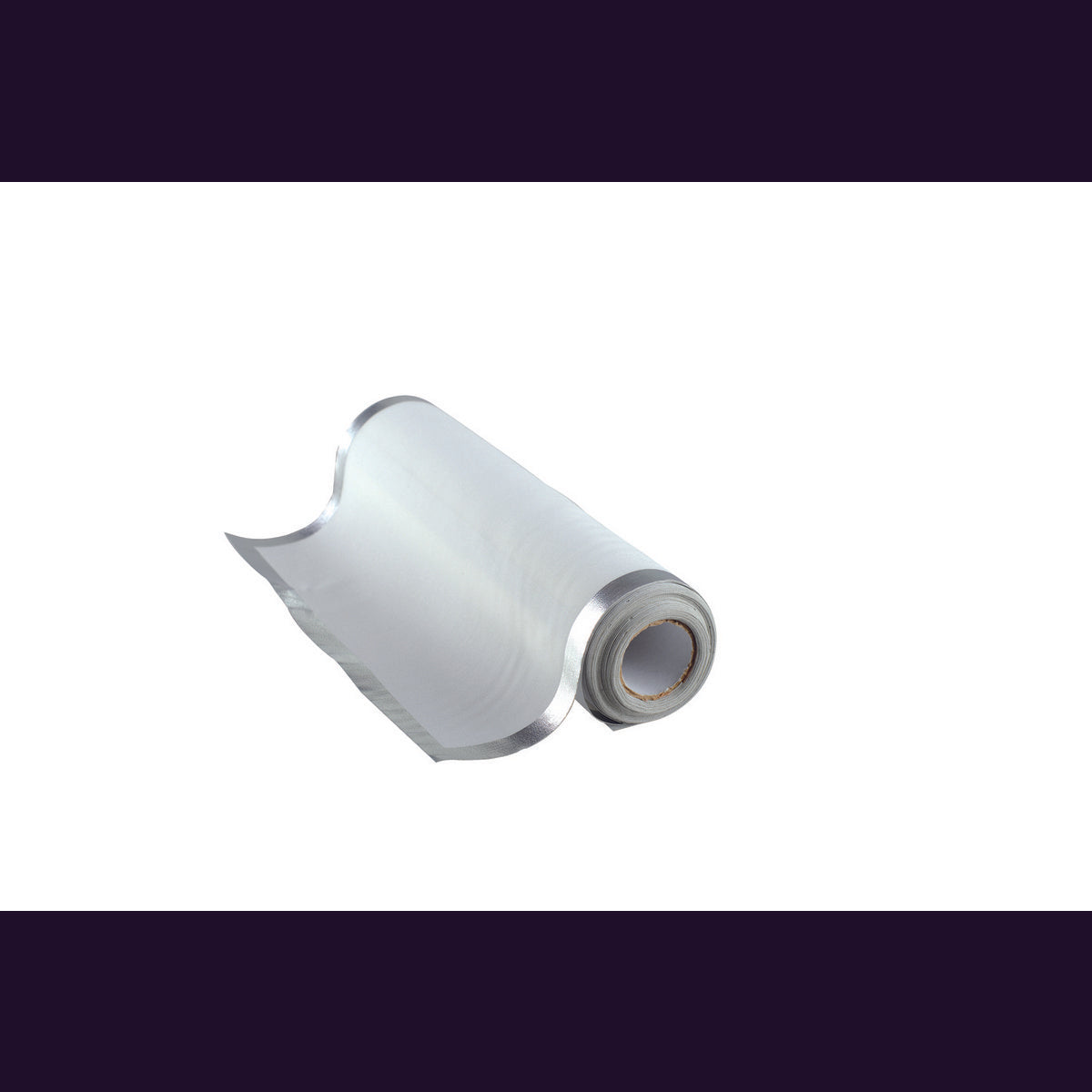 Wegwerphanddoeken 21x21cm Wit en zilveren Roller 32 stuks