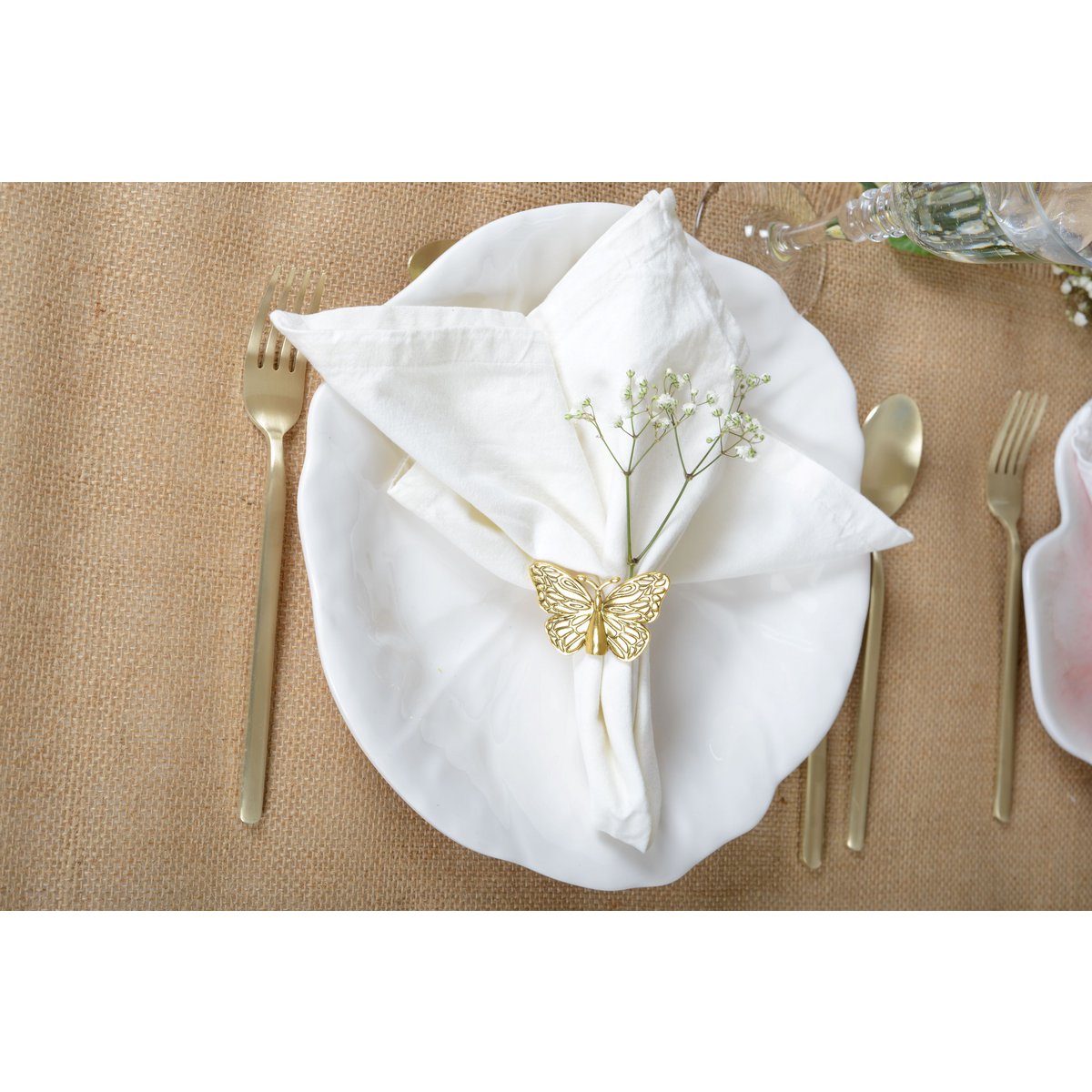 Blanche – Platte aus Melamin, 27 x 27 x 2 cm