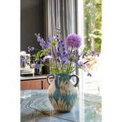 Caldo Vase - L28 x W28 x H36 cm - Ceramic - Dark blue