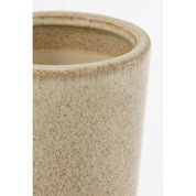 Holm Vase - H52 x Ø34 cm - Ceramic - Cream