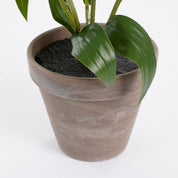 Artificial Tiger Lily Plant in Flower Pot Stan - H47 x Ø45 cm - Pink