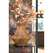 Fabiola Decoration vase - H43 x Ø30 cm - Rattan - Brown